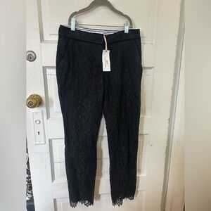 Vineyard Vines Elegant Black Lace Pants